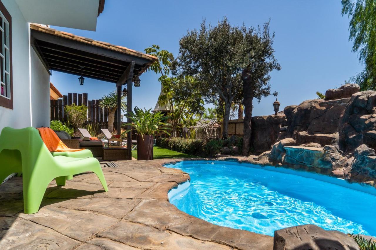 Deluxe Villa Bella Vita Air Con & Heated Pool, Tenerife South Chayofa Exterior photo